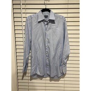 Suit Supply Long Sleeve Button Up Shirt - Size 15